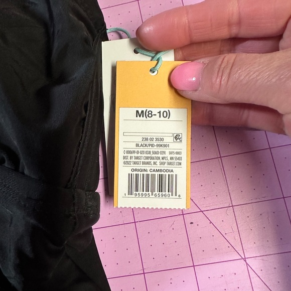 Kona Sol black one piece NWT size Medium 8-10 - Picture 3 of 6